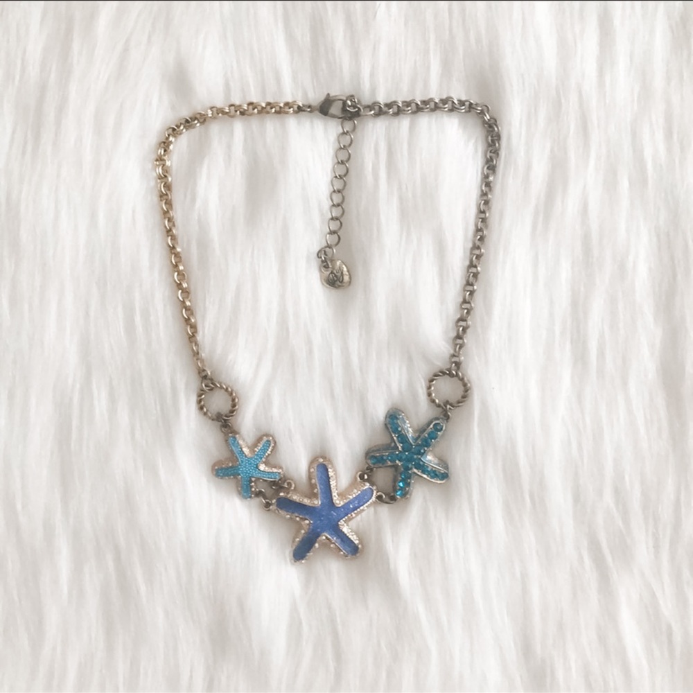 NWOT [betsey johnson] starfish necklace - Picture 2 of 2